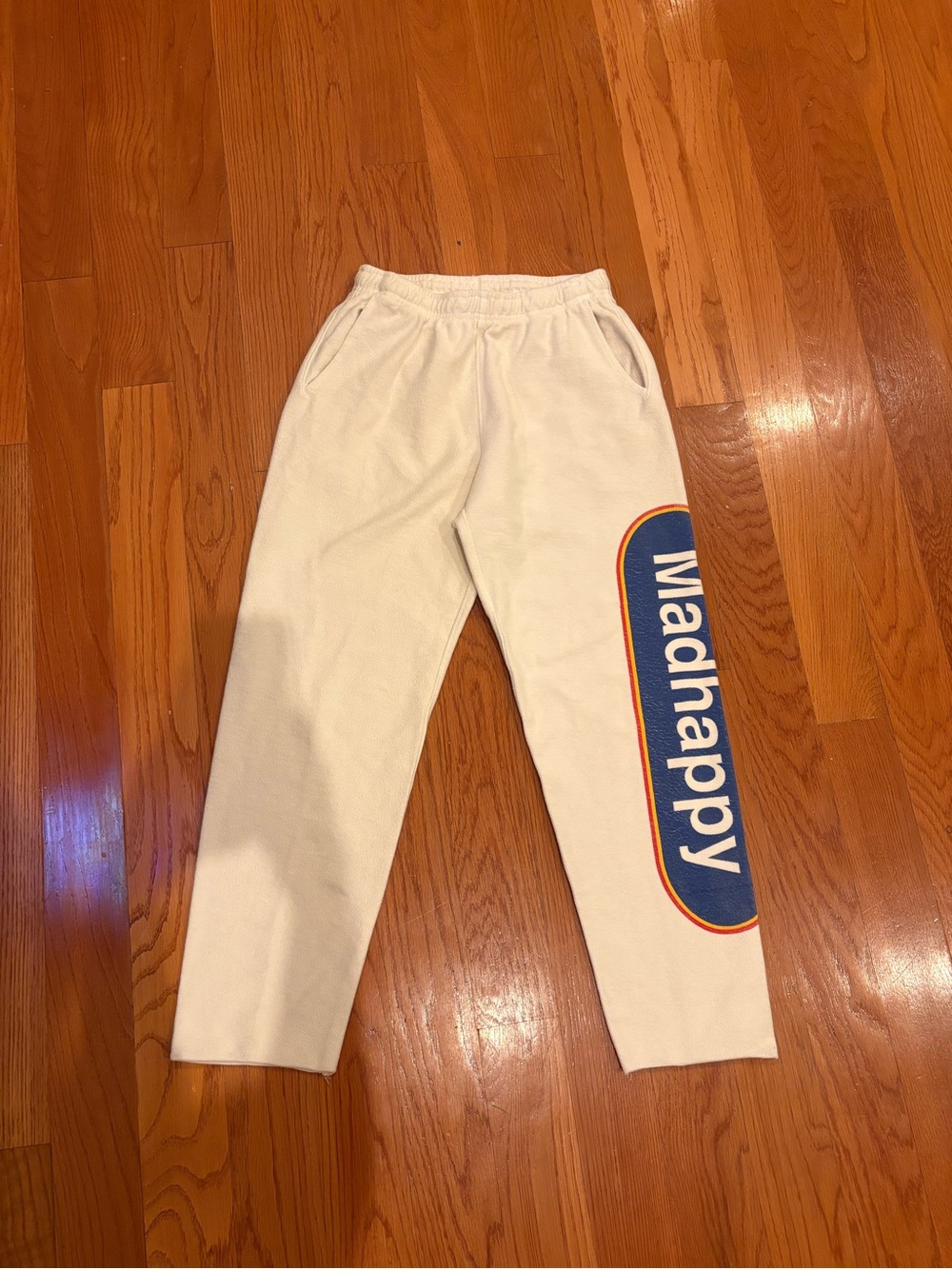 Madhappy Classics Universal Sweatpants in Off-White